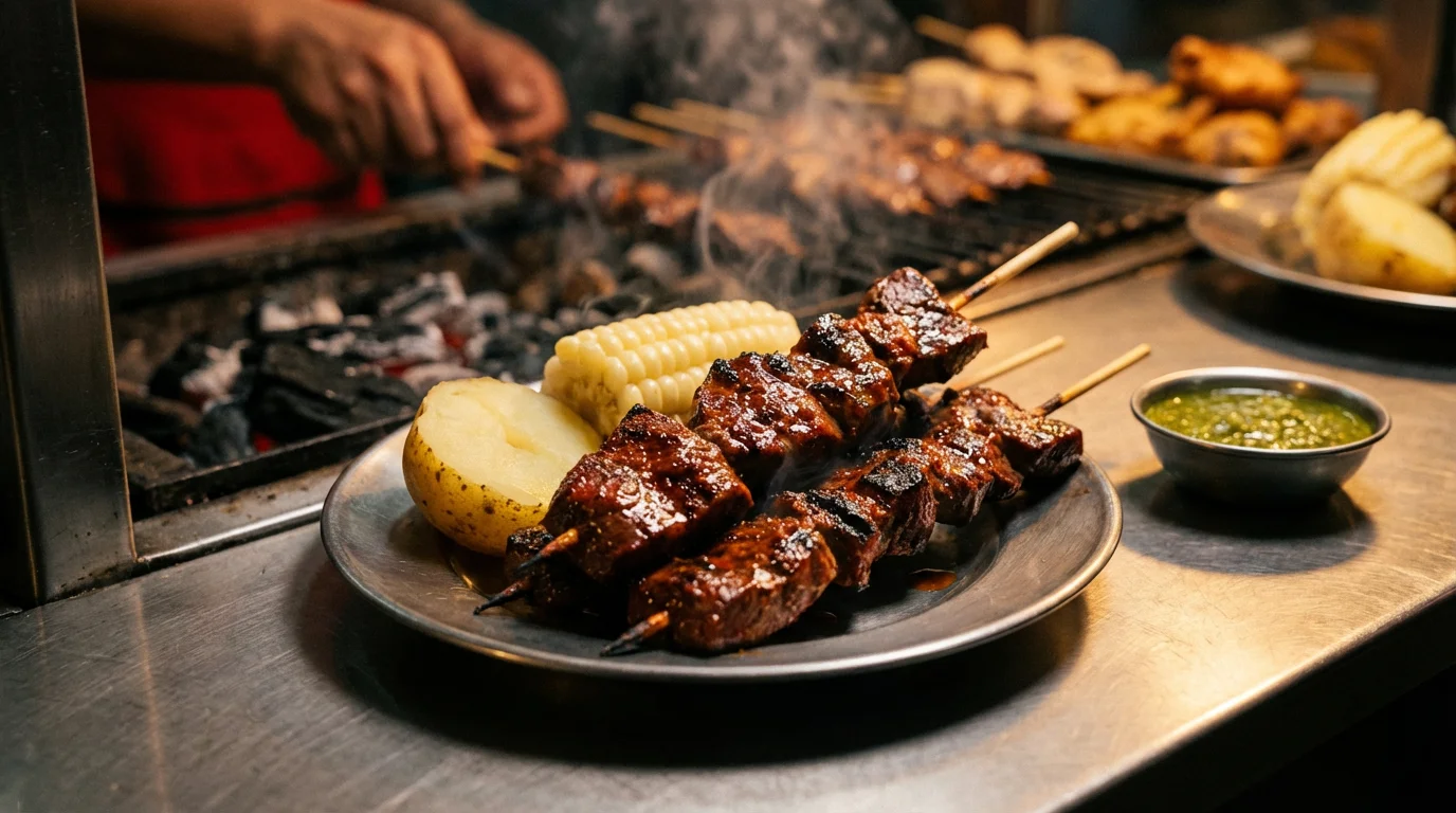 Anticuchos de Corazón